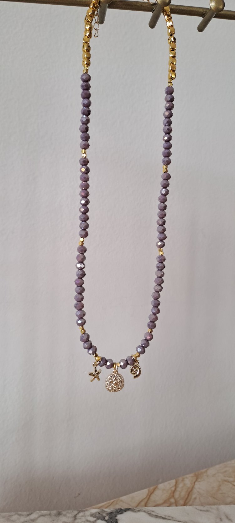Stardust Lilac Kolye 
