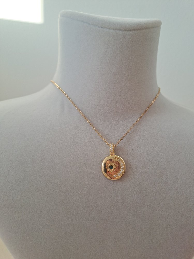 316L Çelik Gold Renkli Kolye