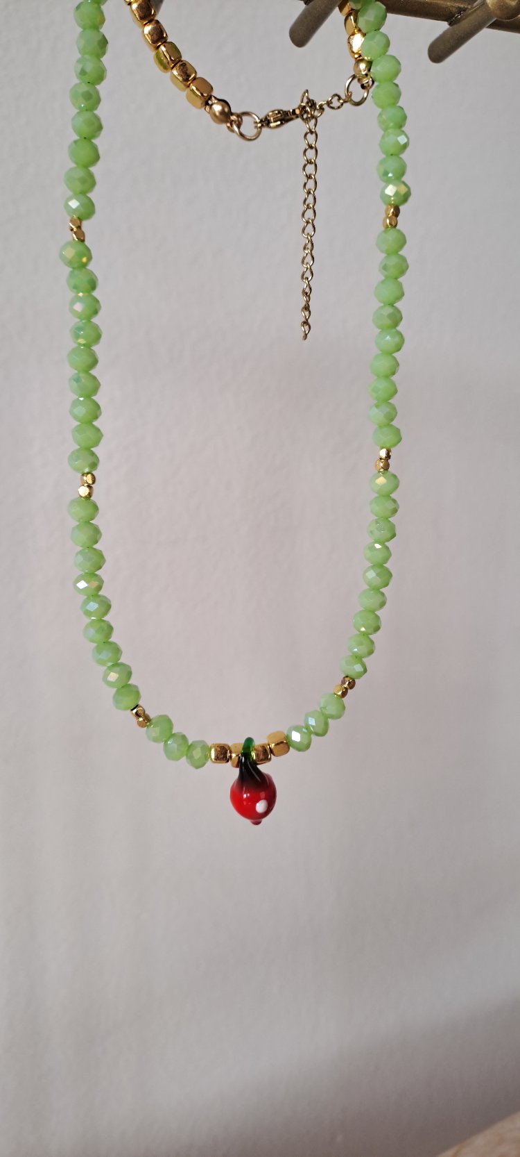 Strawberry Matcha Kolye 