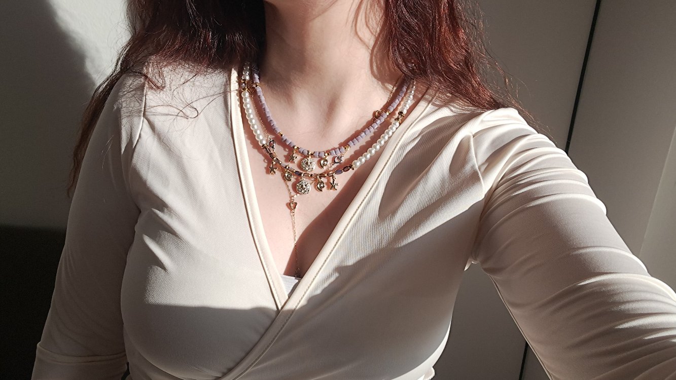 Romantic Vintage Kolye Seti