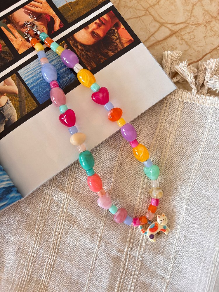 Jelly Pop Cat Kolye