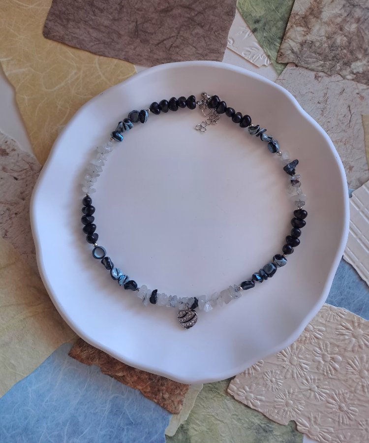 Bohem Görünümlü El Yapımı Kolye 