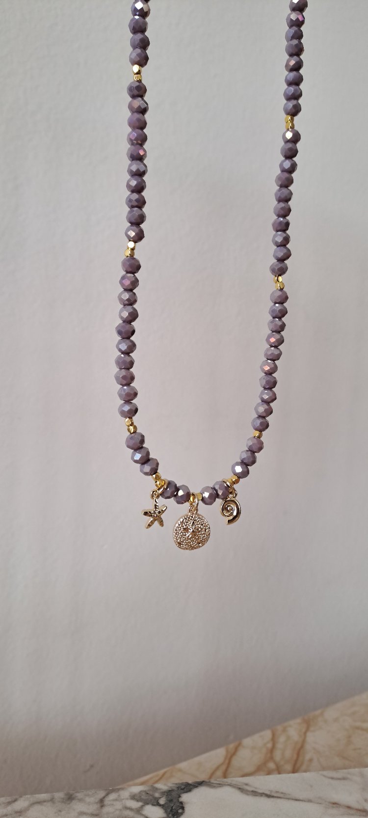 Stardust Lilac Kolye 