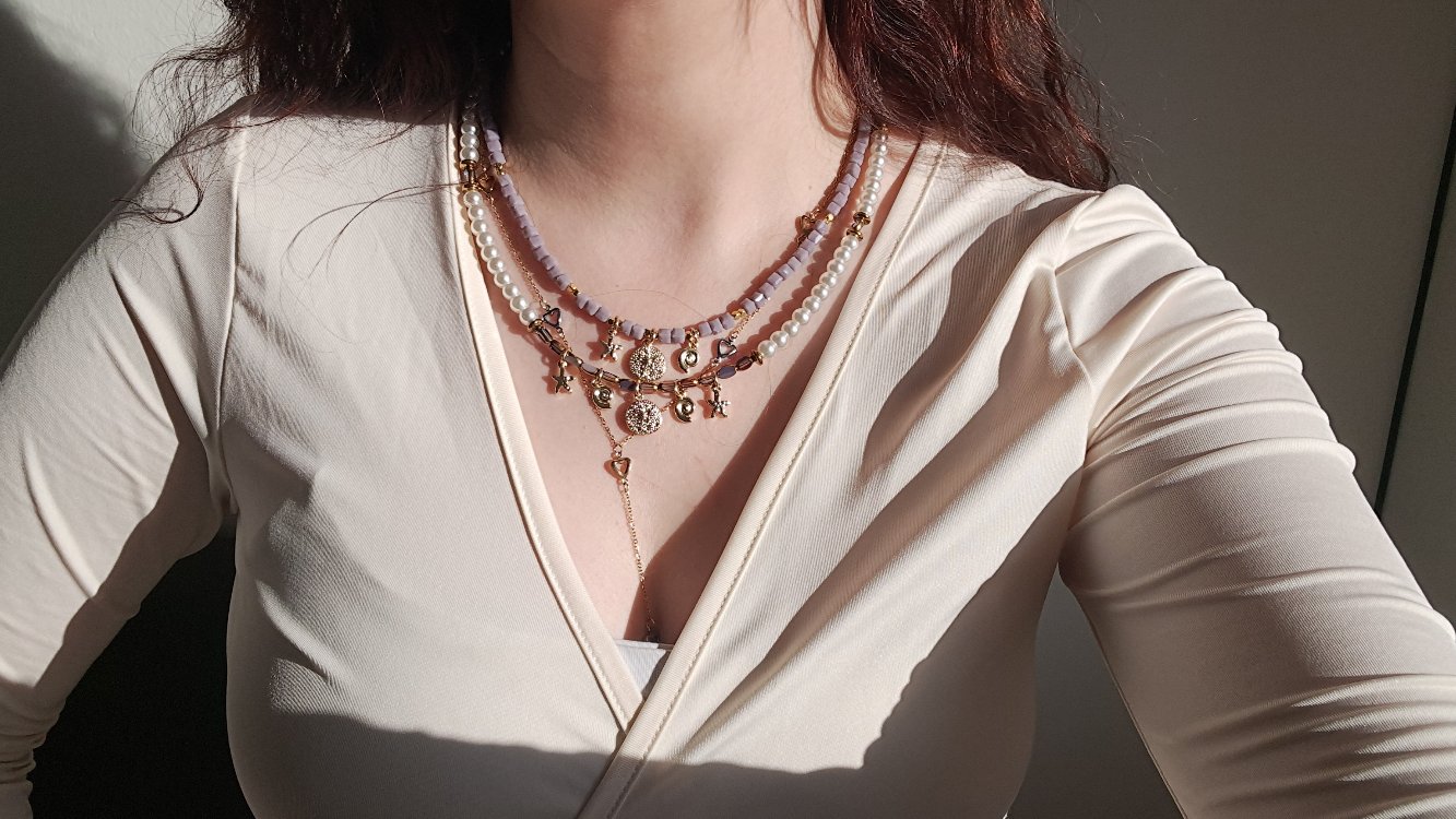 Romantic Vintage Kolye Seti
