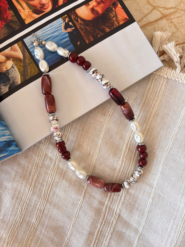 Rust & Pearl Kolye