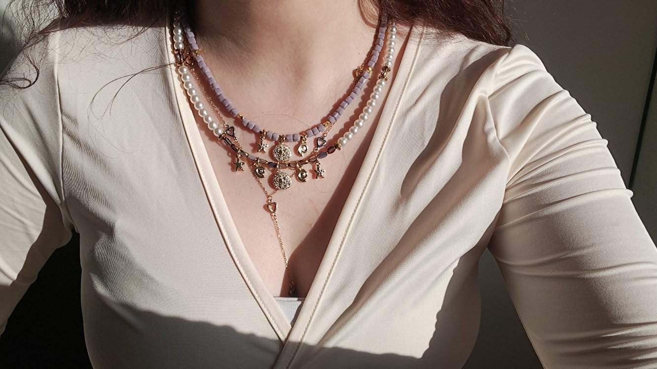 Romantic Vintage Kolye Seti