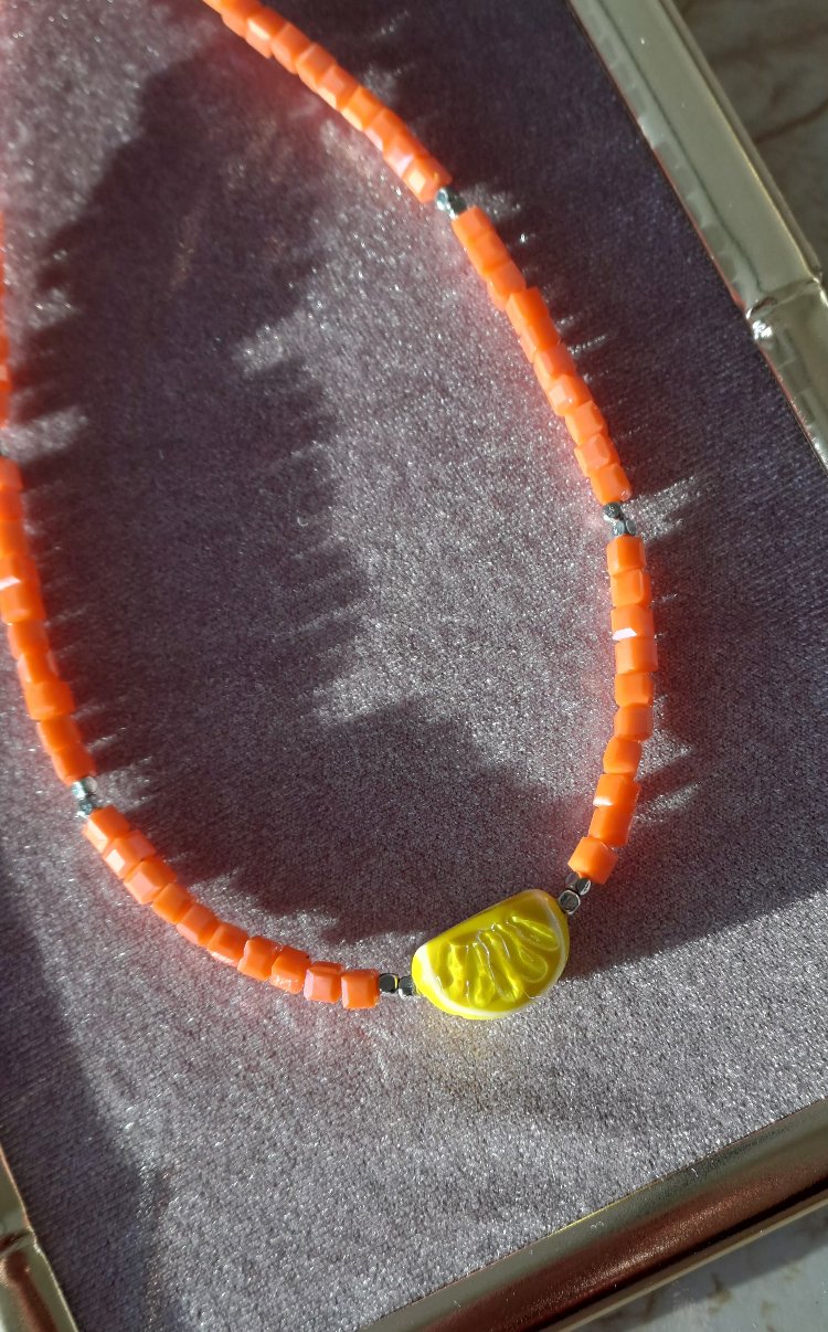 Peachy Lemon Kolye 
