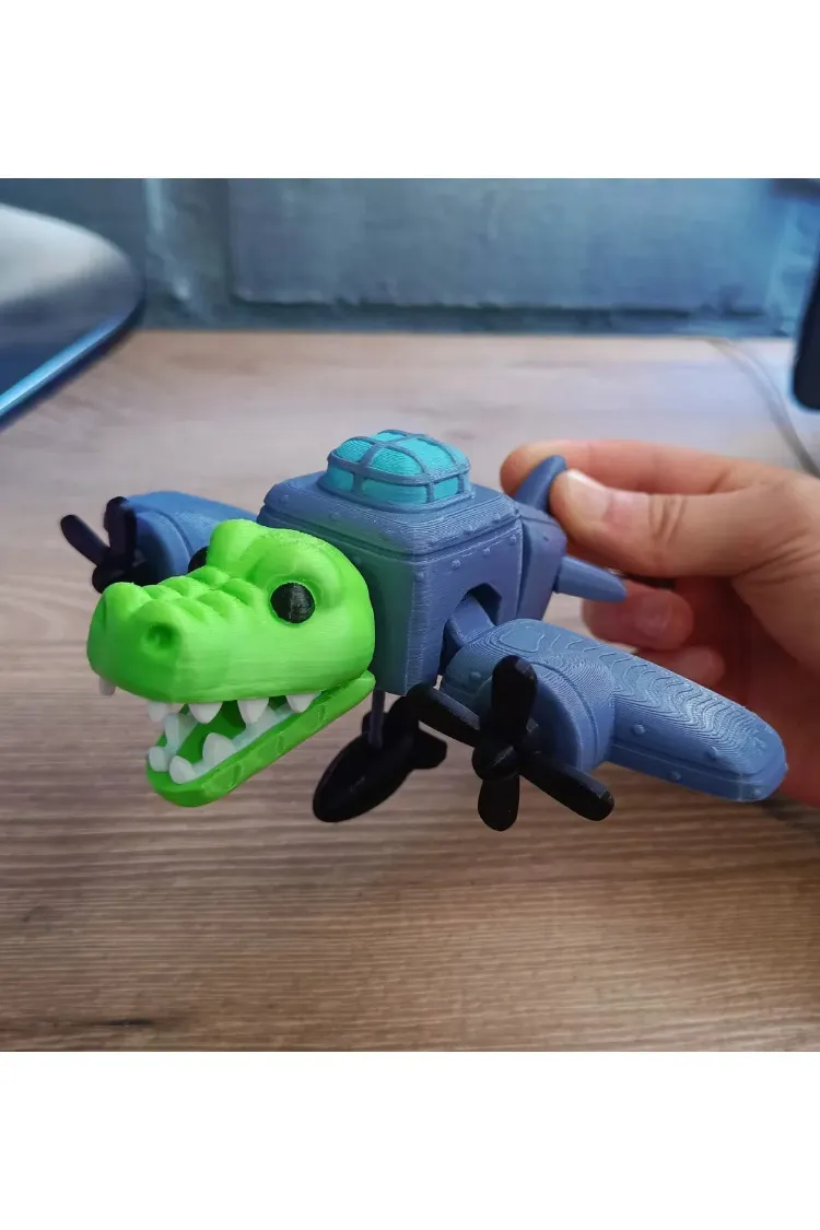 Bombardino Crocodilo Figürü