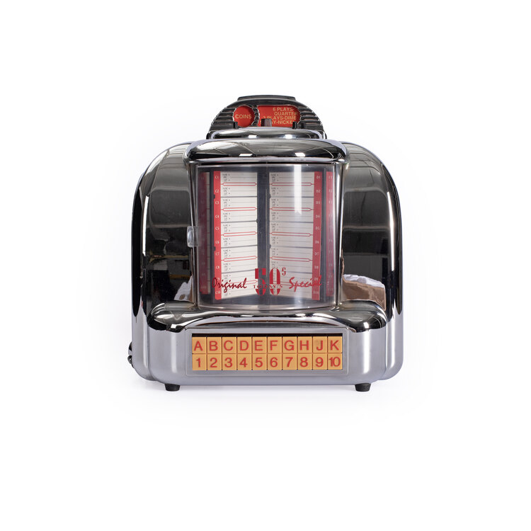 Vintage Collector’s Edition Jukebox Krom Duvar Telefonu.