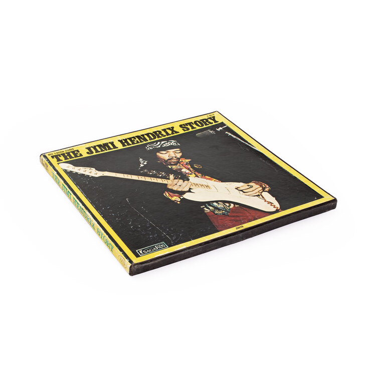 1972 The Jimi Hendrix Story - Joker 3’lü Lp Set. Made in Italy.