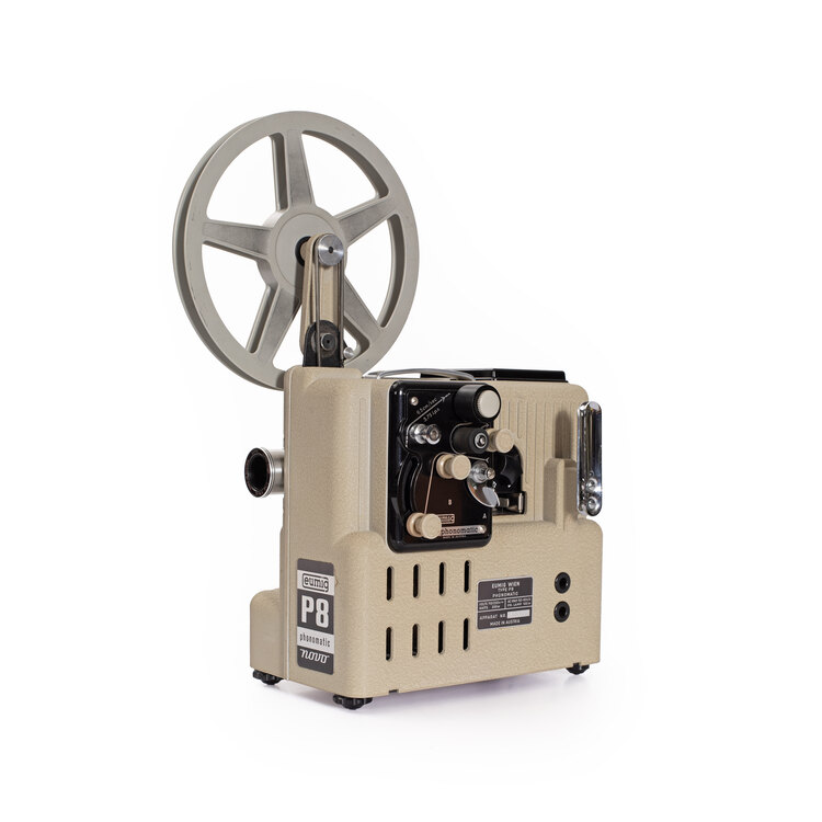 Vintage Eumig P8 Phonomatic 8mm Film Makinesi. Made in Vien, Austria.