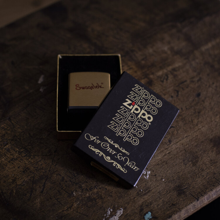 50. Yıl Özel Üretimi Zippo Metre. Made in USA.