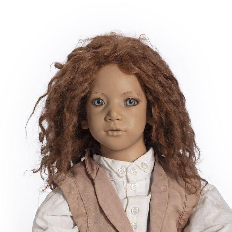 Annette Himstedt Charly Oyuncak Bebek. Made in USA.