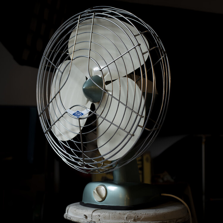 70’ler Vintage Itho Büyük Boy Vantilatör. Made in Holland