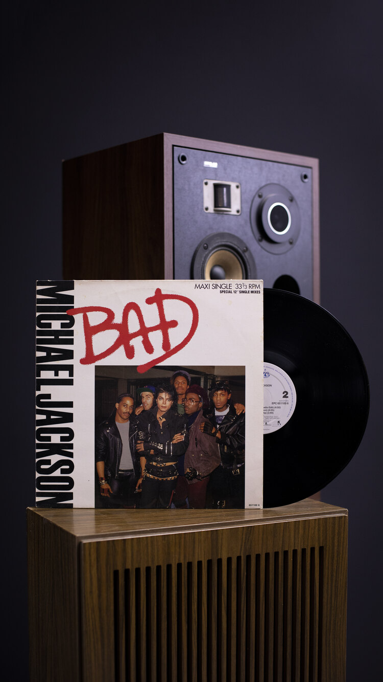 Micheal Jackson - Bad - CBS Records 1987