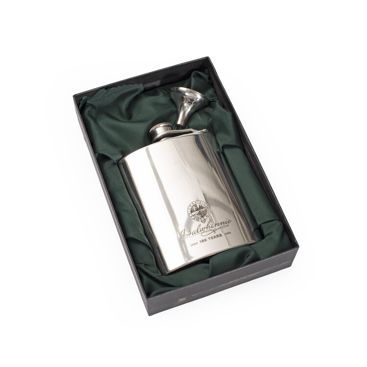 Dalwhinnie 100.yıl Anısına Üretilmiş Mini Metal Şişe. Made in England.(Kullanılmamış