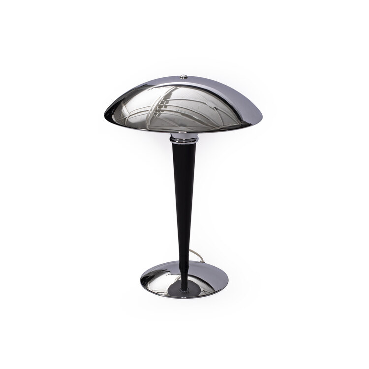 80’ler Art Deco Ikea Dakapo Krom Masa Lambası. Made in Sweden.