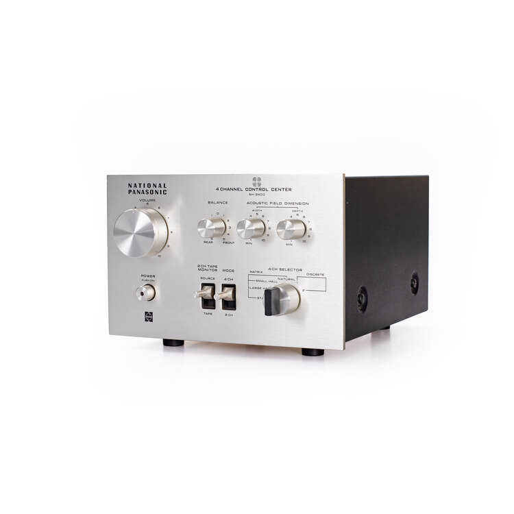 National Panasonic 4 Channel Control Center SH-3400 Amfi. Made in Japan