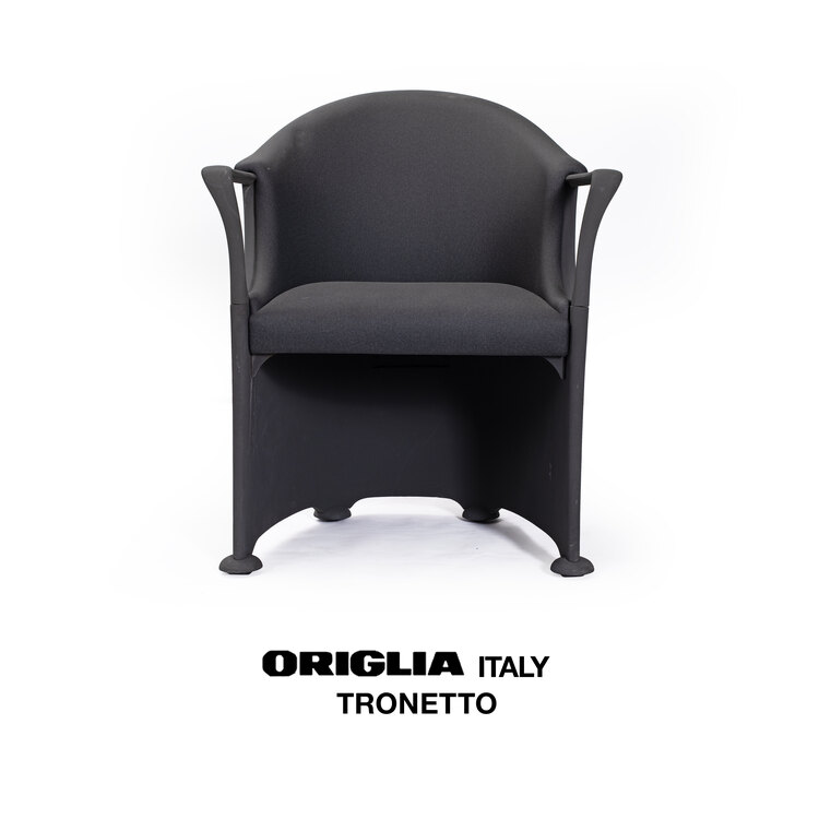Luigi Origlia Tasarımı Tronetto Koltuklar. Made in Italy.