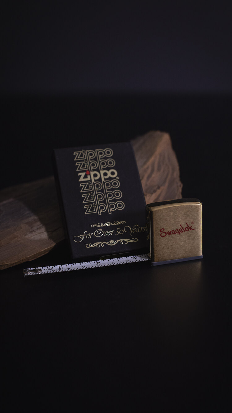 50. Yıl Özel Üretimi Zippo Metre. Made in USA.