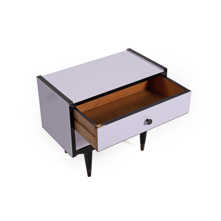 80’ler Lila Rengi Deco Komodin