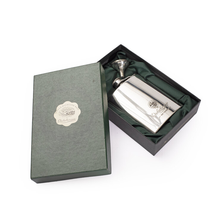 Dalwhinnie 100.yıl Anısına Üretilmiş Mini Metal Şişe. Made in England.(Kullanılmamış