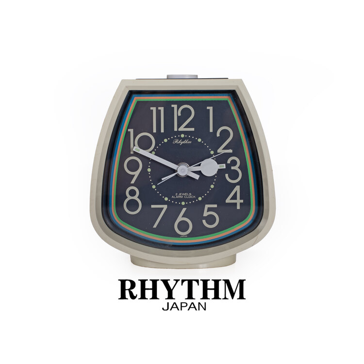 Vintage Rhythm Alarmlı Masa Saati. 