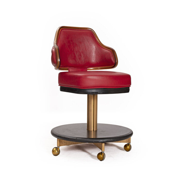 Vintage Gasser Chair Company Casino-Bar Sandalyesi. Made in USA.