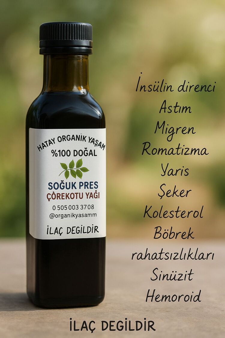 soğuk pres çörekotu yağı