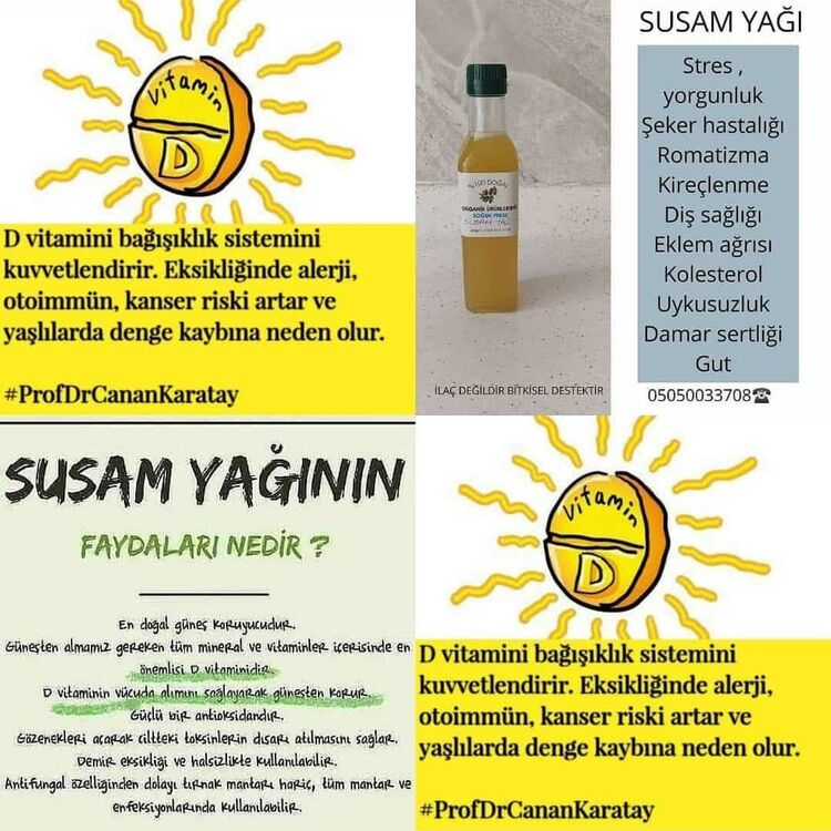 susam yağı