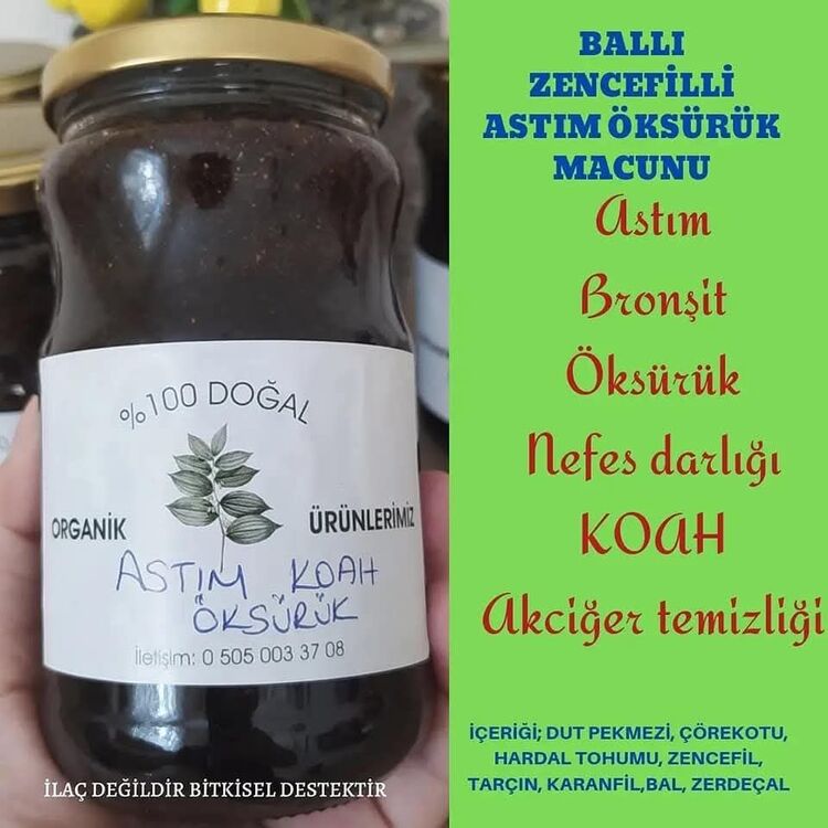 3 KAVANOZ BALLI ZENCEFİLLİ MACUN