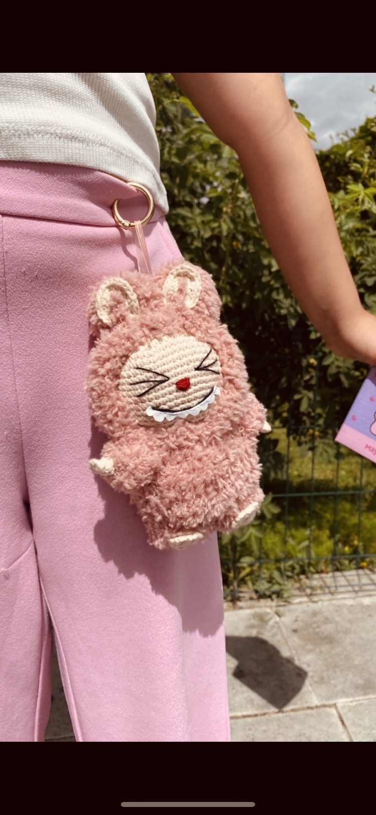 Pembe Labubu
