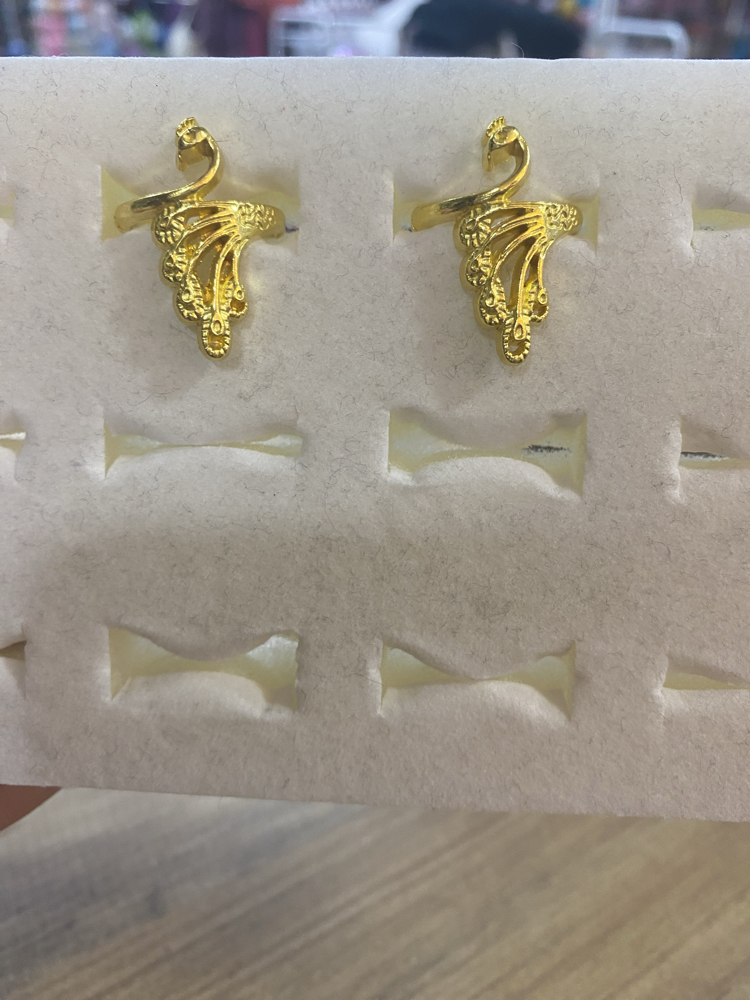Örgü yüzüğü gold