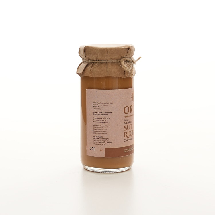  Tam Yağlı İnek Sütü Reçeli 270 GR- Cow Milk Jam 