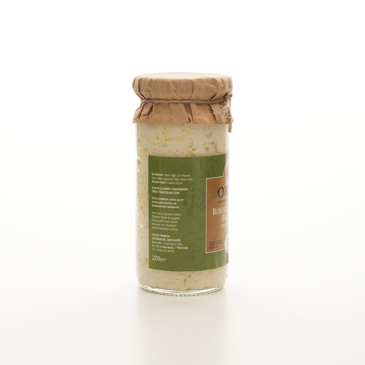 Balkan Biberli Ekşimik 220 gr - Cheese Curd with Pepper 