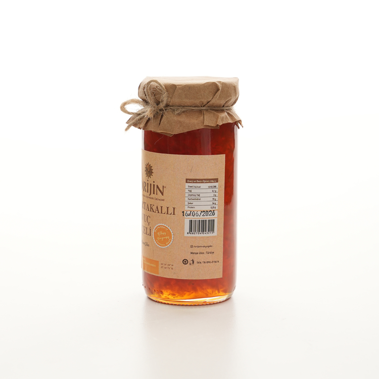 Portakallı Havuç Reçeli 300 gr- Orange Carrot Jam