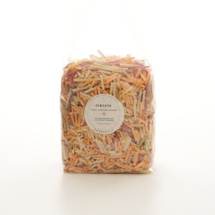 Sebzeli Erişte 500  gr (Yumurtalı)