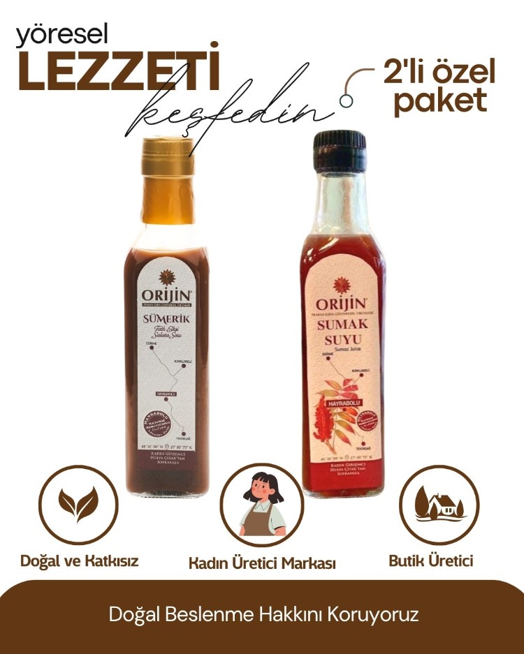 SUMAK VE SÜMERİK 2li paket