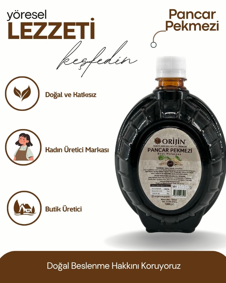 Pancar Pekmezi 1000 GR - Beet Molasses
