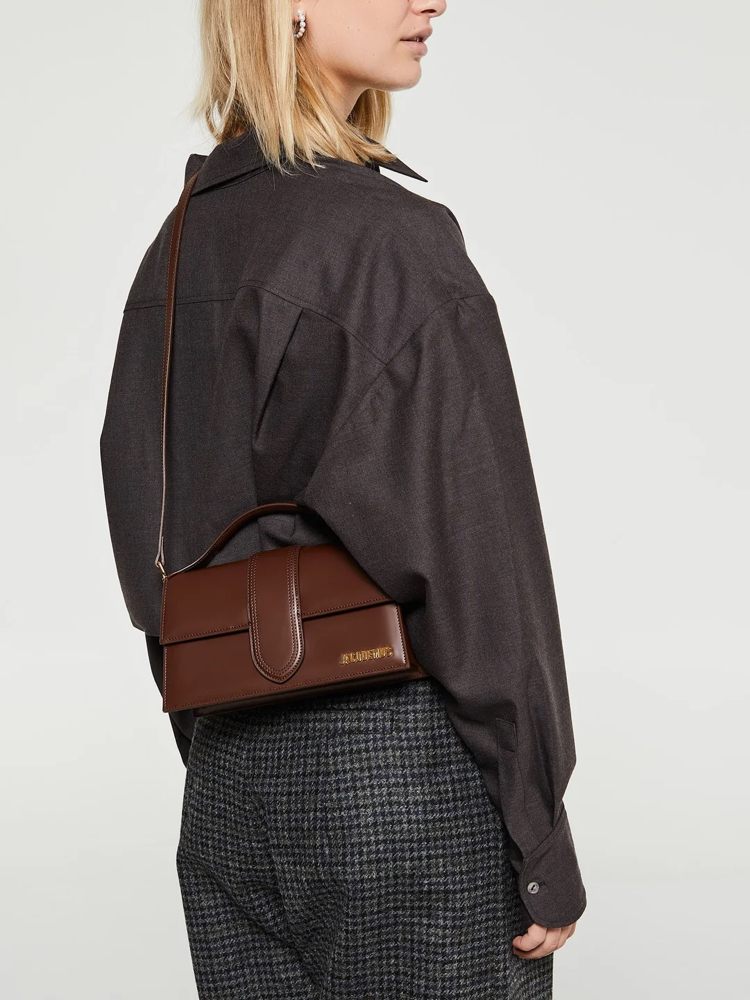 Jacquemus The Large Bambino Bag - Brown