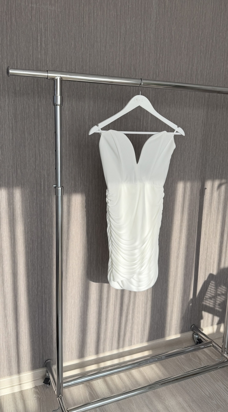 Zara drape elbise