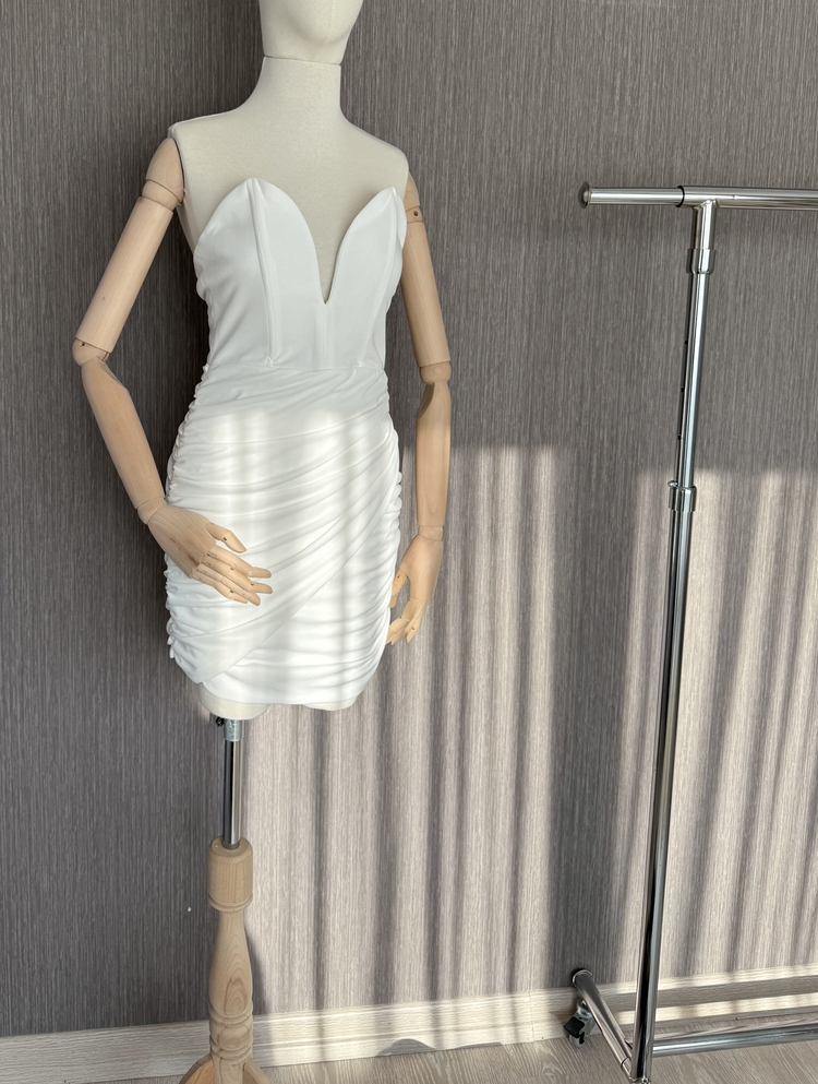 Zara drape elbise
