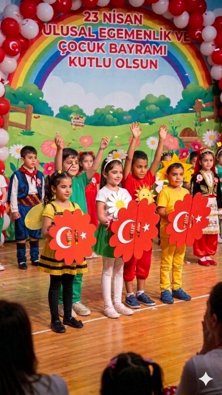 Gösteri ay yıldızlı plaka