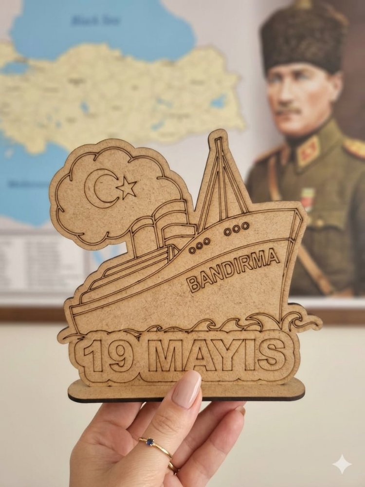 Bandırma vapuru boyama figürü
