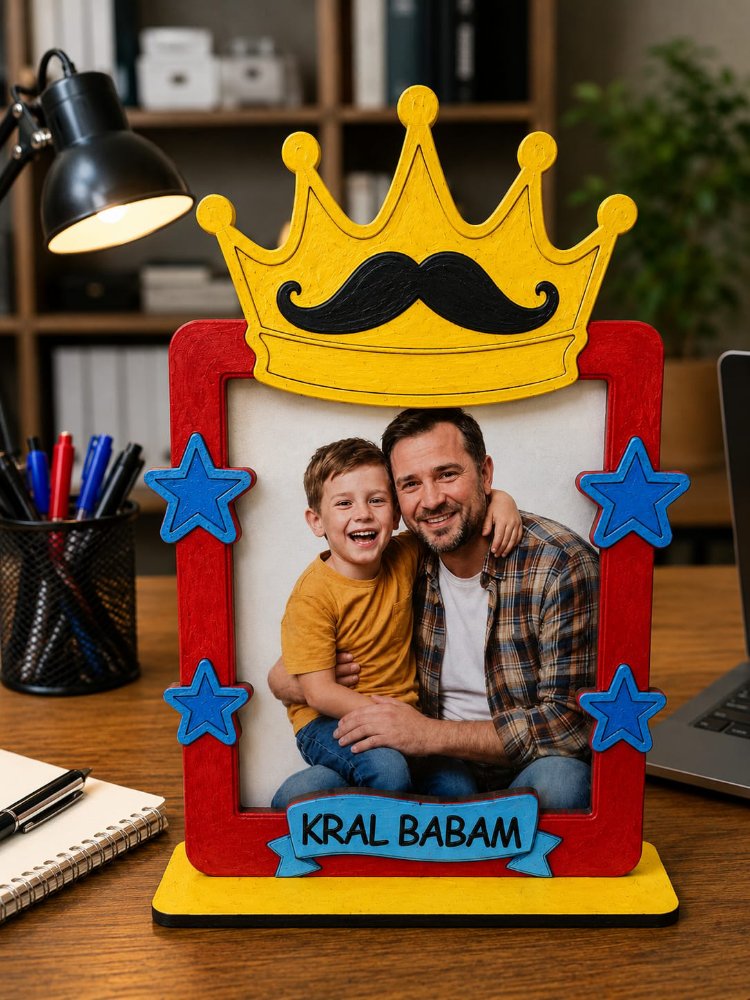 Kral baba boyanabilir cerceve