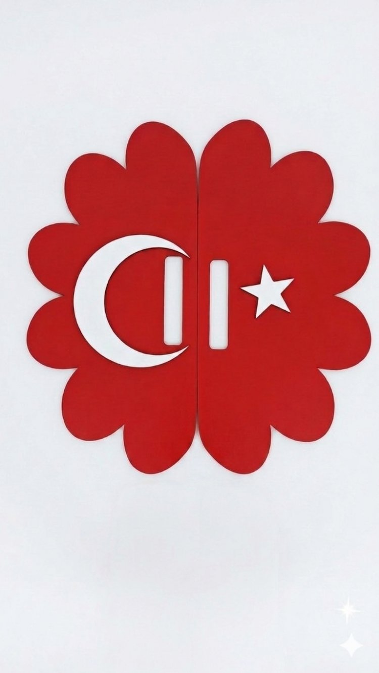 Gösteri ay yıldızlı plaka