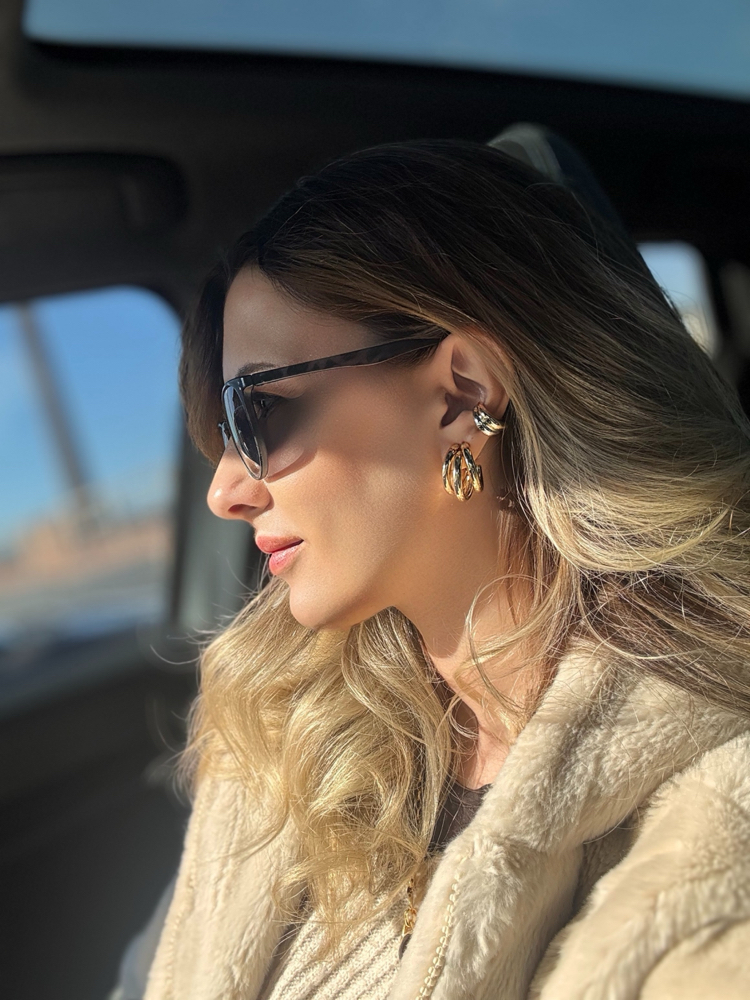 Trio Hoop Küpe | VIP Seri 