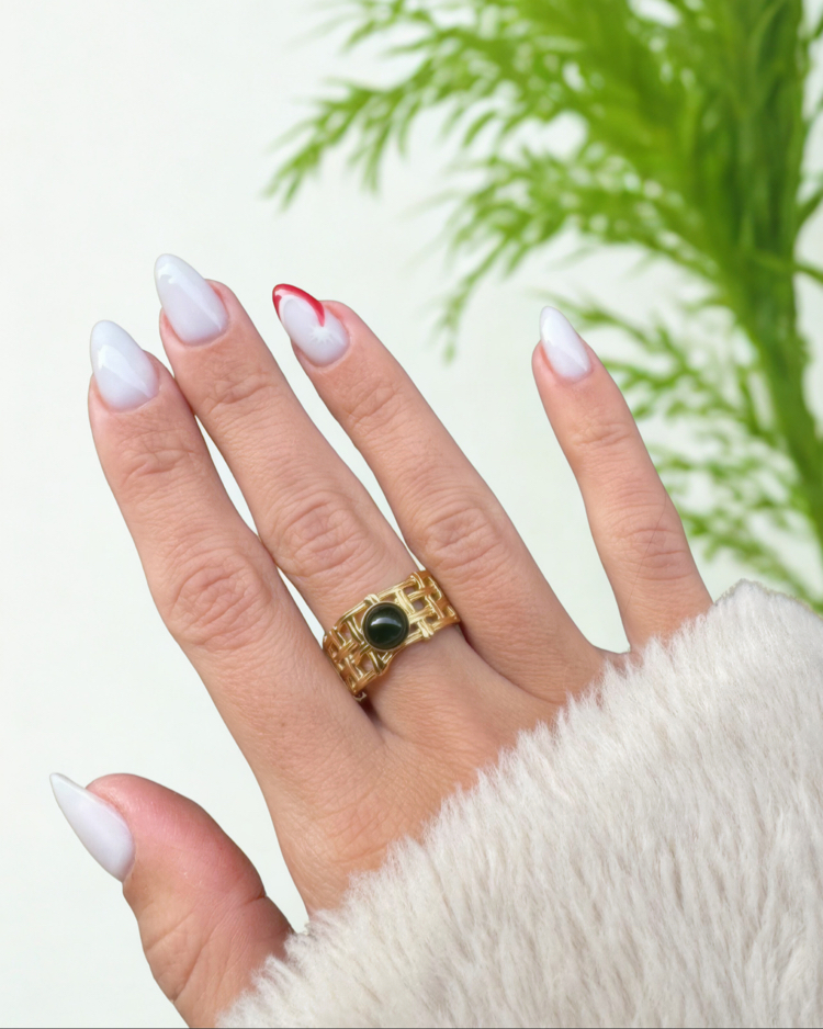 Umbra – Vintage Gold Yüzük (ayarlanabilir)