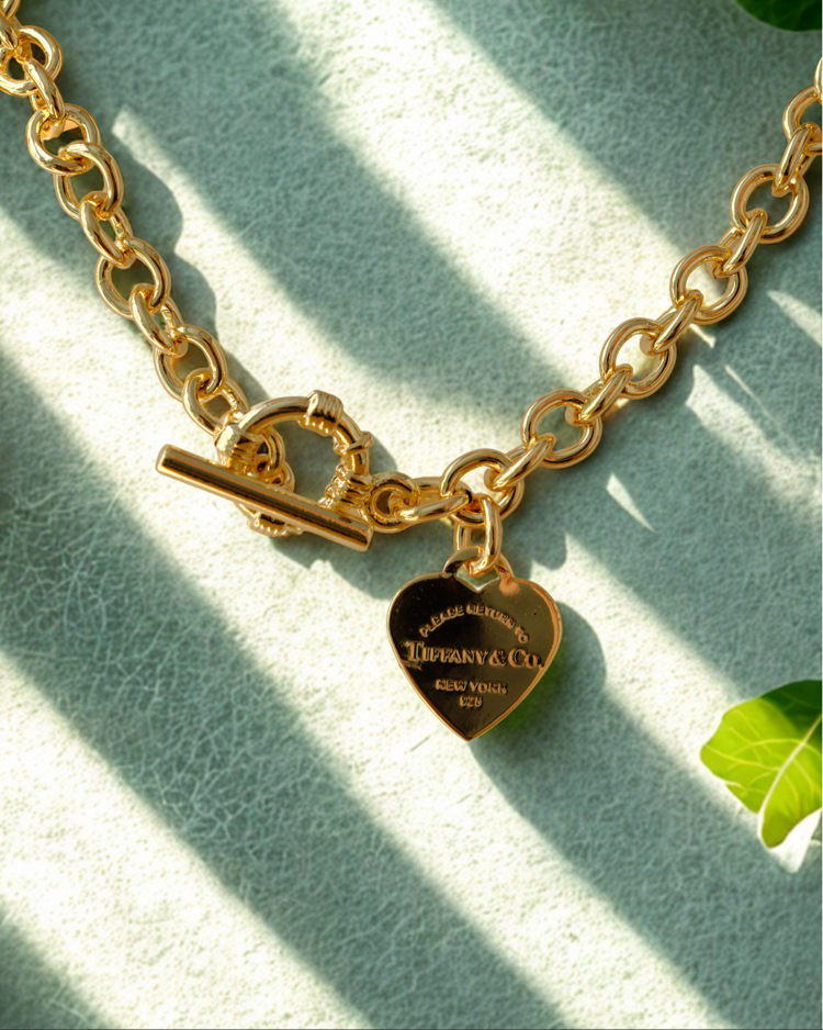 T.co Charm Choker Kolye