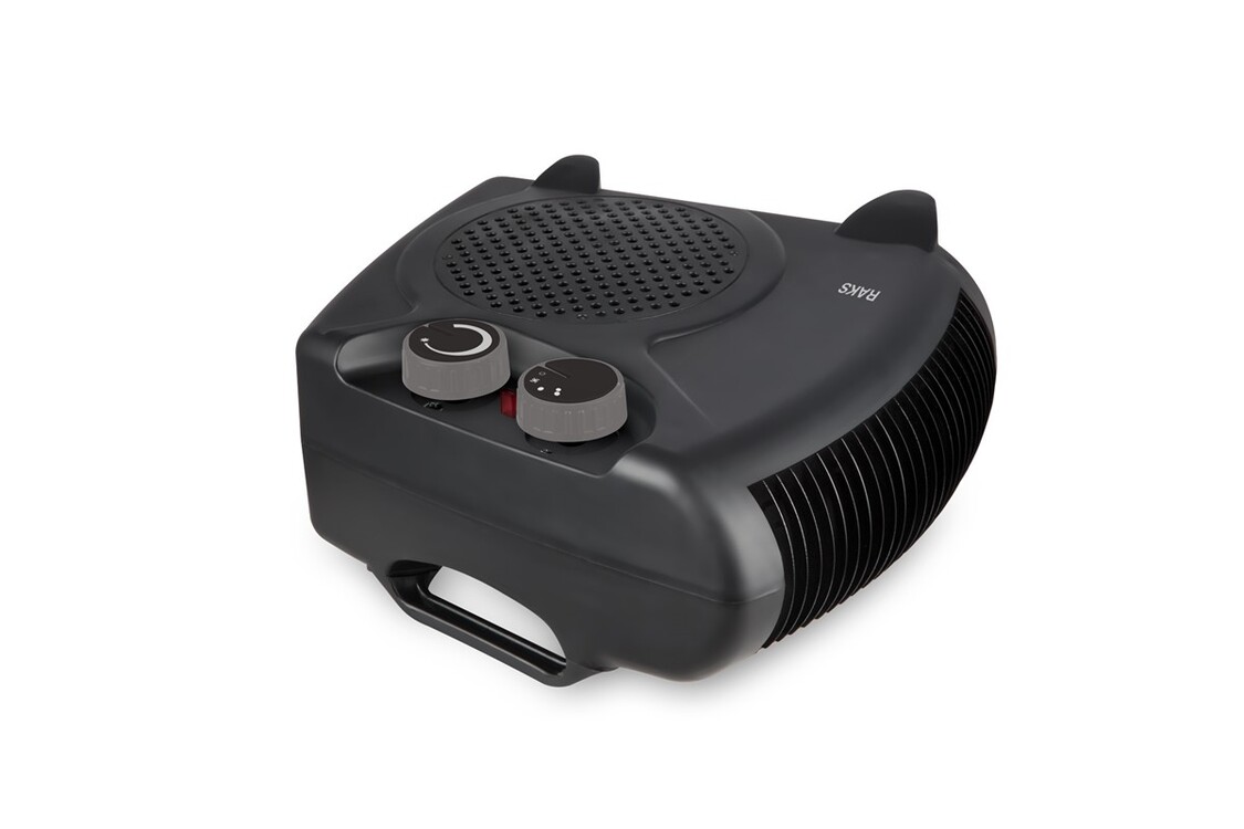 RAKS PF 20 BLACK Elektrikli Fanlı Isıtıcı 2000W